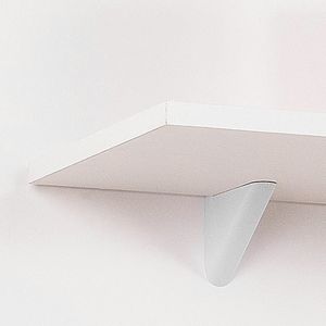 Prateleira Pratefix Classic com Suporte Vip 25x120 CM Branco