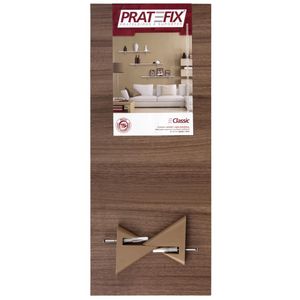 Prateleira Pratefix Classic Carvalho 25x60cm Sup Vip MDP