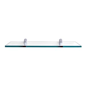 Prateleira Pratefix Glass com Suporte 10x60 CM