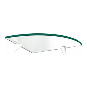 Prateleira Pratefix com Suporte Vidro Raio Glass 20X20 CM