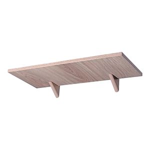 Prateleira Pratefix Classic com Suporte 15x30 CM Marfim