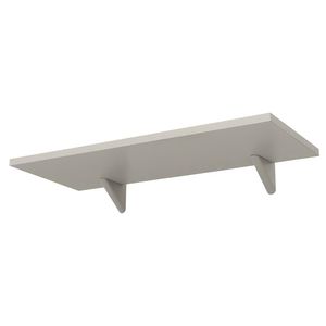 Prateleira Pratefix Design Off White 20x45cm Sup Vip MDP