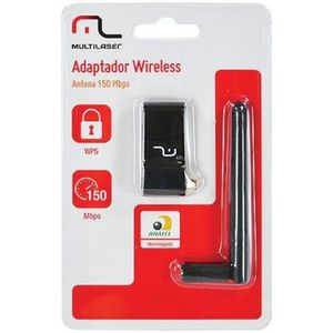 Adaptador Wireless sem Fio Multilaser RE034 USB 150MB