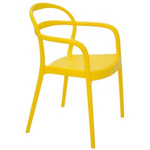 Poltrona Sisi Amarelo 79X56,5X53CM - 92045000 - Tramontina