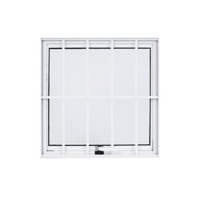 Janela de Alumínio MGM Máximo Ar Soft 60X60CM Vermelho e Branco