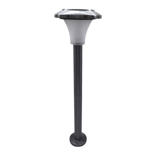 Poste Led Ecoforce com Fotocélula 6,5W 3000K 70 CM Inox