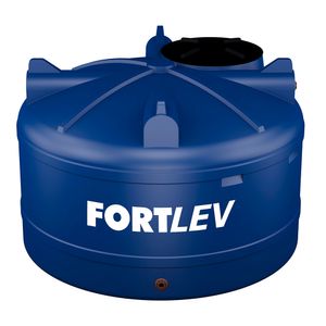Caixa d´água Tanque Polietileno 3.000L Tampa Rosca Azul - Fortlev