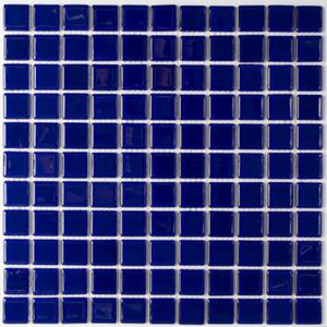 Pastilha Vidro 30X30 Azul Royal Vidro Real