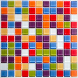 Pastilha Vidro 30X30 Mescla Amolite Vidro Real