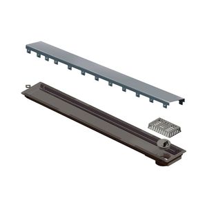 Ralo Versatille Linear com Tampa de Inox 75 CM
