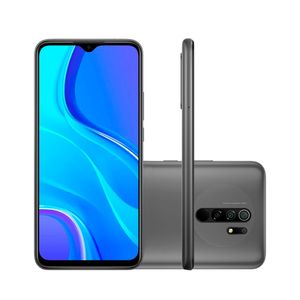 Smartphone Redmi 9 com Tela de 6,53" 64GB + 4GB de RAM Dual Chip com Câmera Quádrupla 13 MP + 8MP + 5MP + 2MP + Frontal MP Cinza - CX297CIN - Xiaomi