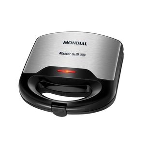 Sanduicheira Mondial Master Grill 2 em 1 S-20 7500W 220V Preto/Inox