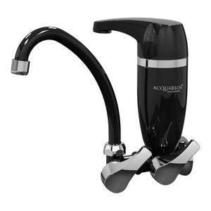 Filtro Purificador Acquabios Premium com Acabamento Preto com Cromado
