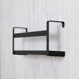 Prateleira Dicarlo Box Estilo 45 CM Preto/Preto