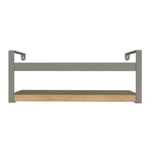 Prateleira Dicarlo Box Estilo 45 CM Fendi/Madeirado