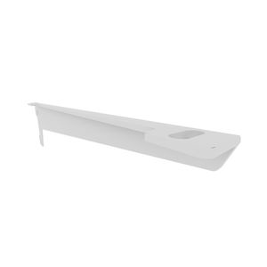 Suporte Com Abas P/Trilho 30Cm 2Pçs Br Dicarlo