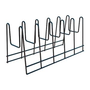 Suporte Para Tampas De Panelas Preto 32,8X15,4X13,4Cm - Dicarlo