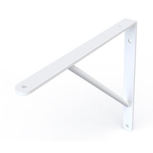 Suporte Mão Francesa Dicarlo sem Kit Montagem 20 CM Branco