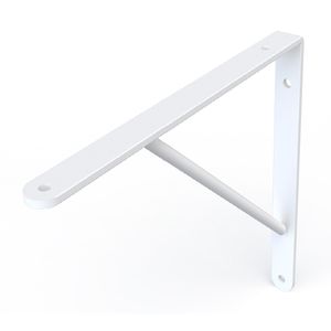 Suporte Mão Francesa Dicarlo sem Kit Montagem 20 CM Branco