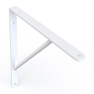 Suporte Mão Francesa DiCarlo sem Kit Montagem 35 CM Branco