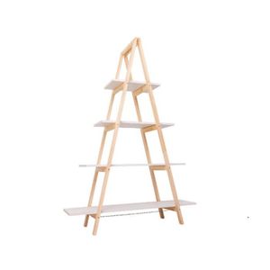 Estante Dicarlo Artefato Triangular 100x33x145cm