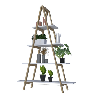 Estante Dicarlo Artefato Triangular 100x33x145cm