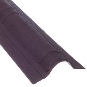 Cumeeira Ecológica Slim Premium Onduvilla Marrom 106X18CM 2MM - Onuline