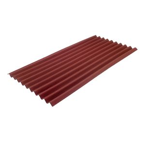 Telha Ecológica Ondulada Tradicional Clássica Fit Vermelha 200X76CM 3MM - Onduline