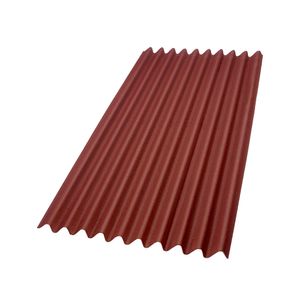Telha Ecológica Ondulada Tradicional Clássica Fit Vermelha 200X76CM 3MM - Onduline