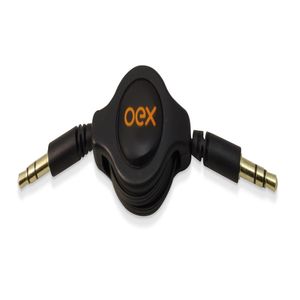 Cabo Audio OEX P2P2 CB400 3.5 mm Preto