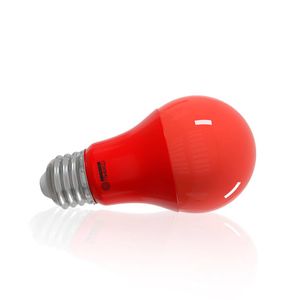 Lâmpada LED Luminatti Bulbo 10W 220V Vermelho