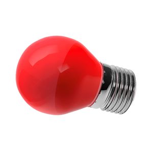 Lâmpada LED Luminatti Bolinha 6W Vermelho