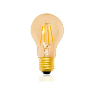 Lâmpada LED em Filamento Bulbo 4W Âmbar 220V - LM557 - Luminatti
