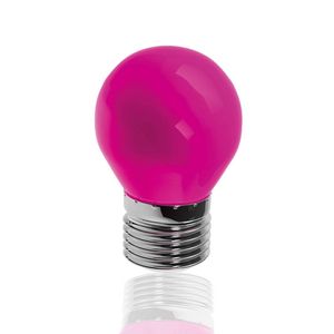 Lâmpada Luminatti Bolinha Rosa 6W 220V