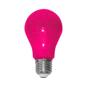 Lâmpada Luminatti Bulbo Rosa 10W 220V