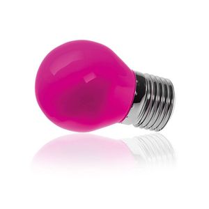 Lâmpada Luminatti Bolinha Rosa 6W 220V
