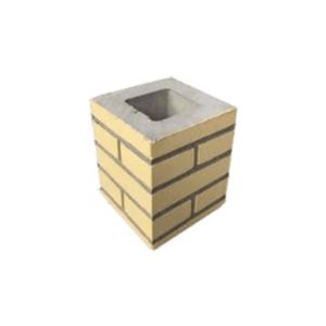 Duto Alongador Tijolinho Mini Amarelo - Fortal