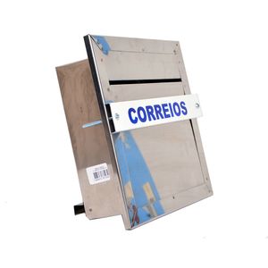 Porta Carta P/ Grade Estreito Inox Arliz