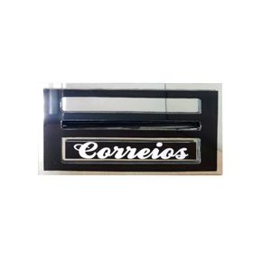 Porta Carta Telha Luz Cariri Preto Espelhado