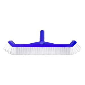 Escova Curva com Cerdas em Nylon para Limpeza de Piscinas - Brustec