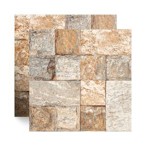 Piso Cerâmico Pedra Granilhado Parati Bold Bege Tipo A 46X46CM - Cerbras