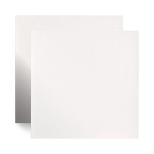 Piso Cerâmico Acetinado Quartzo Branco Tipo A 46X46CM - Cerbras