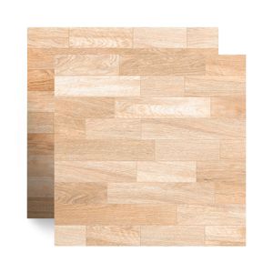 Piso Cerâmico Madeira Brilhante Ipu Marfim Bege Tipo A 46X46CM - Cerbras