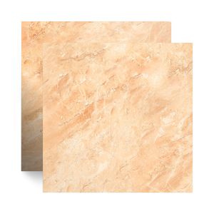 Piso Cerâmico Marmorizado Brilhante Diamantina Bege Tipo A 46X46CM - Cerbras