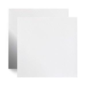 Piso Cerâmico Brilhante HD Cristal Branco Tipo A 46X46CM - Cerbras
