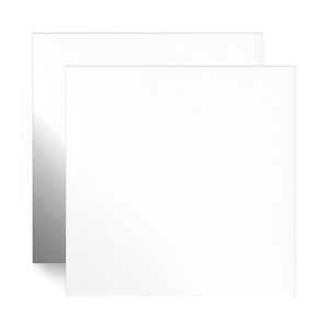 Piso Cerâmico Brilhante Aurora Branco Tipo A 46X46CM - Cerbras