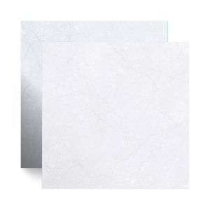 Piso Cerâmico Marmorizado Brilhante Manaus Cinza Tipo A 46X46CM - Cerbras