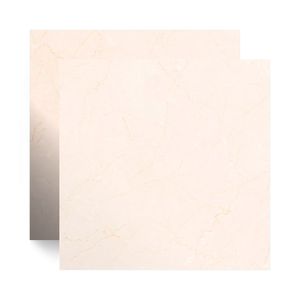 Piso Cerâmico Marmorizado Brilhante Manaus Bege Tipo A 46X46CM - Cerbras