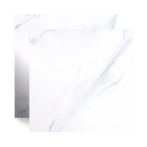 Piso Cerâmico Marmorizado Brilhante Atenas Cinza Tipo A 57X57CM - Cerbras