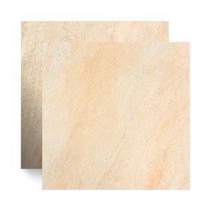 Piso Cerâmico Pedra Granilhado Caribe Bege Tipo A 57X57CM - Cerbras